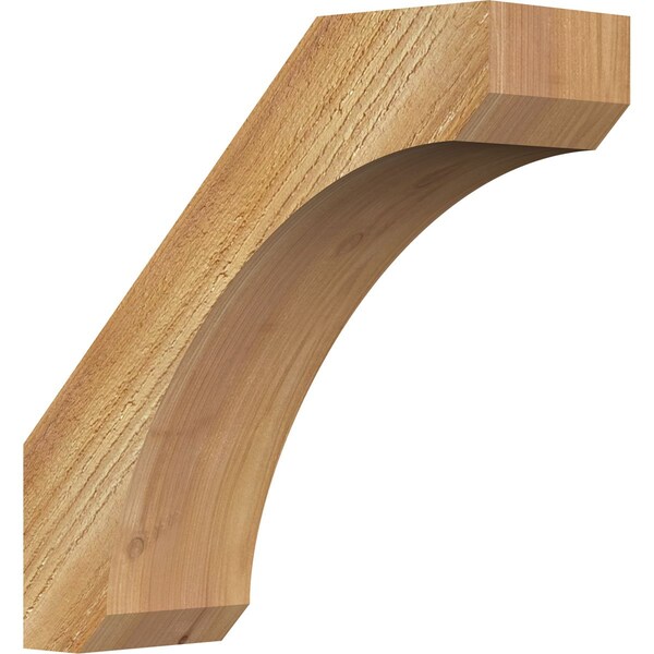 Ekena Millwork 4"W x 12"D x 12"H Legacy Rough Sawn Knee Brace, Western Red Cedar BRC04X12X12LEC00RWR - main
